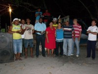 Prefeito com moradores da Chapada São Miguel