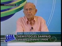 Candidato Themístocles Sampaio no programa Fala Candidato