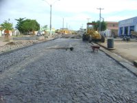 Obras de asfalto da avenida já fazem cinco meses