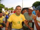 O candidato a vereador Manoel Filho do PT