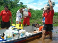 Equipe do Corpo de Bombeiros