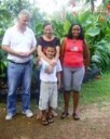 João Alemão, Sônia Amorim, Francisco e dona Leni