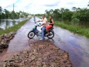 Pista que foi ajeitada