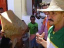 Governador e manifestantes