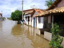 Casas alagadas 