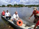 Engenheiros no Rio Longá