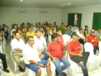 Público na palestra