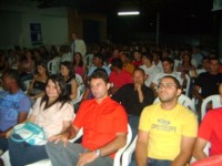 Público presente na palestra