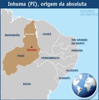 Localização de Inhuma - Piauí