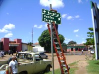 Placas de sinalização