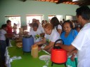 participantes no café da manhã