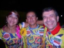 Prefeita Janainna, amigo e João Vicente