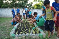 Alunos Horta Escolar