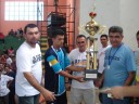 Carlos Cardoso e Chagas Henrique na entrega da premiação