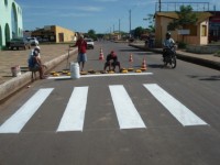 Sinalização da Avenida