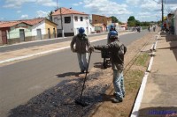 asfalto em Luzilandia