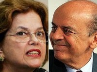 Dilma e Serra