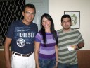 José Luiz, Adriana e Bruno 