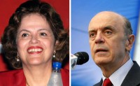 Dilma e Serra