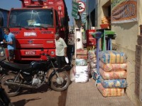 Calçadas lotadas