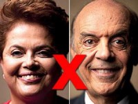 Dilma e Serra