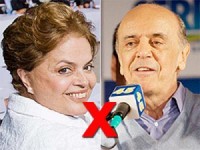 Dilma e Serra