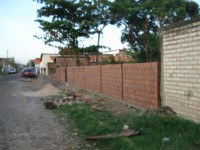 Construção de muro