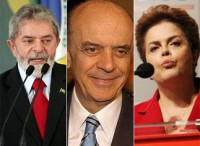 Lula, Serra e Dilma