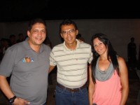 Eudes, José Luiz e Adriana