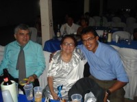 Alves Neto, madrinha Arlete e José Luiz