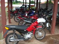 Motos apreendidas