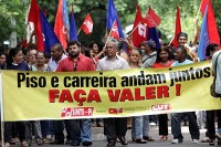 protesto professores greve 