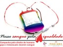 Campanha pelo direito de homens gays e bissexuais doarem sangue