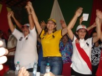 Alberto, Janaina e Nazinha