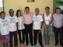 Prefeito e equipe