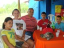 Manoel Filho e familiares