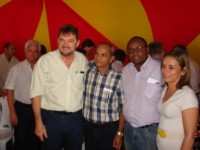 Governador com Charles