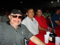 Sergio com Gilberto e Salete