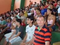Edivaldo ao lado do filho