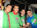 Delson com alguns amigos da imprensa