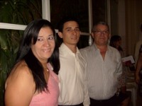 Célia, Manoel Antônio e Arnoldo