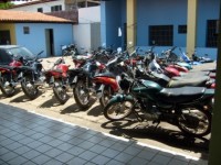 Motos presas