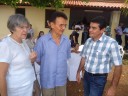 Prefeito Lucidio, dona Emilia e Dr. Almir