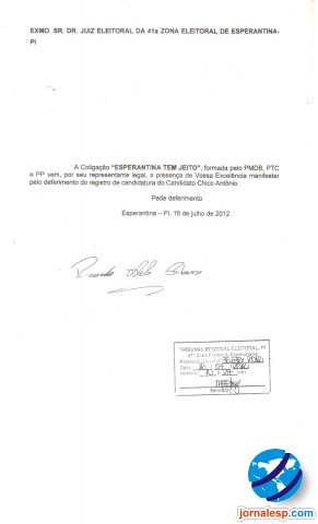 Oficio Juiz