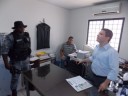 Promotor com Policiais