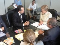 Prefeito Florentino e Ministra Marta Suplicy