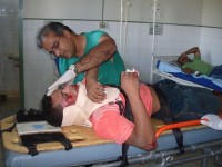 jovem acidentado