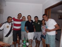 Luciana com amigos