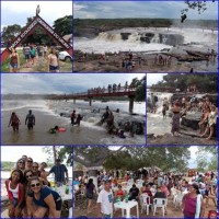 Cachoeira cheia
