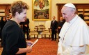 Dilma e o Papa